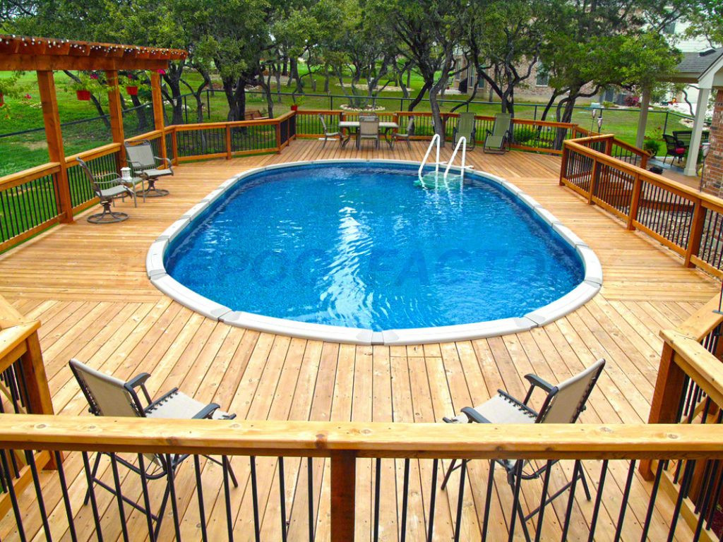 Above Ground Pool Ideas
 Pool Deck Ideas Full Deck The Pool Factory