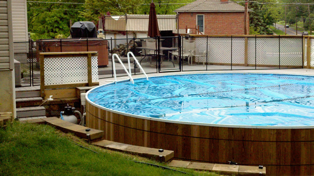 Above Ground Pool Safety Fence
 Ground Pool Fence 12 Pool Guard of Delaware