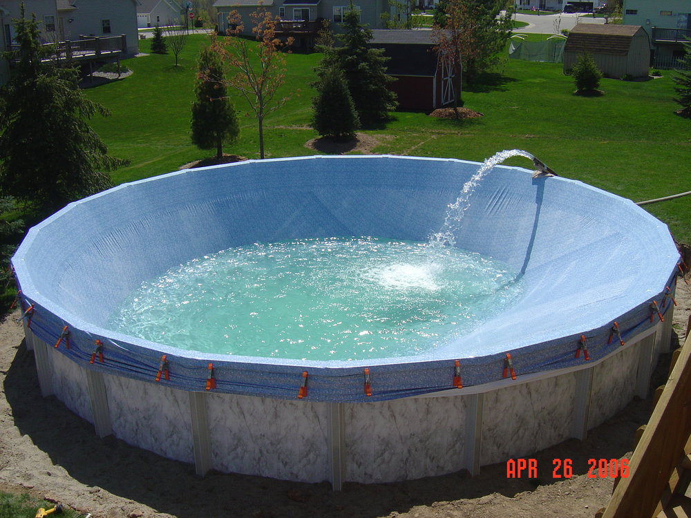 Above Ground Pool Setup
 Ground Pools3 — Fox Pools