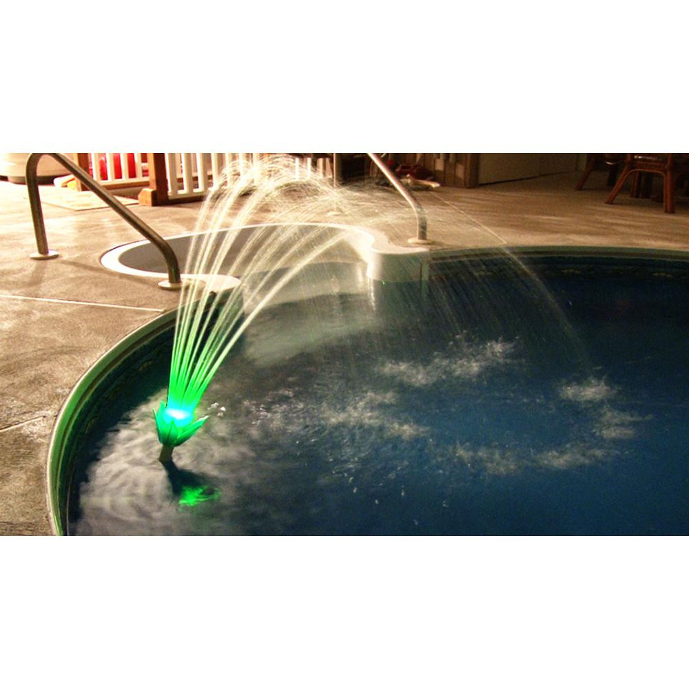 Above Ground Pool Water Fountain
 Pool Fountain Magic Pool Fountain Color Changing LED