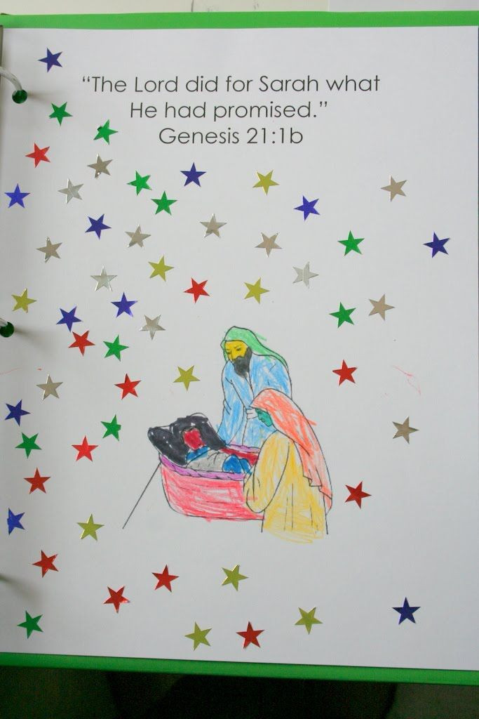 Abraham And Sarah Have A Baby Craft
 Bible Activity Page Abraham and Sarah