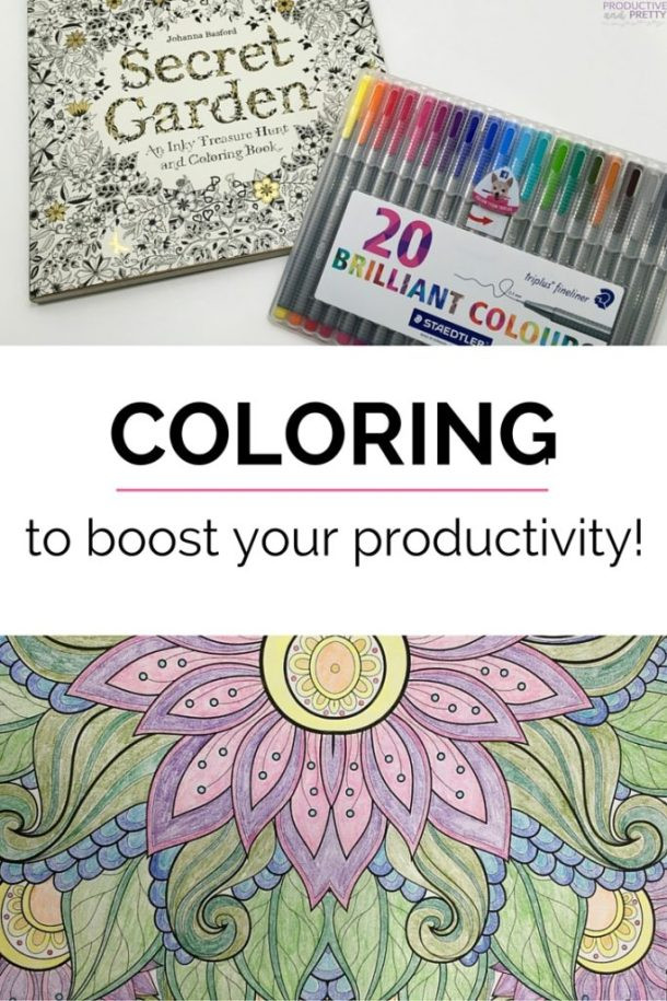 Ac Moore Adult Coloring Books
 Boost your Productivity with Coloring Productive & Pretty