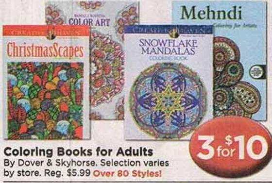 Ac Moore Adult Coloring Books
 Coloring Books for Adults Assorted
