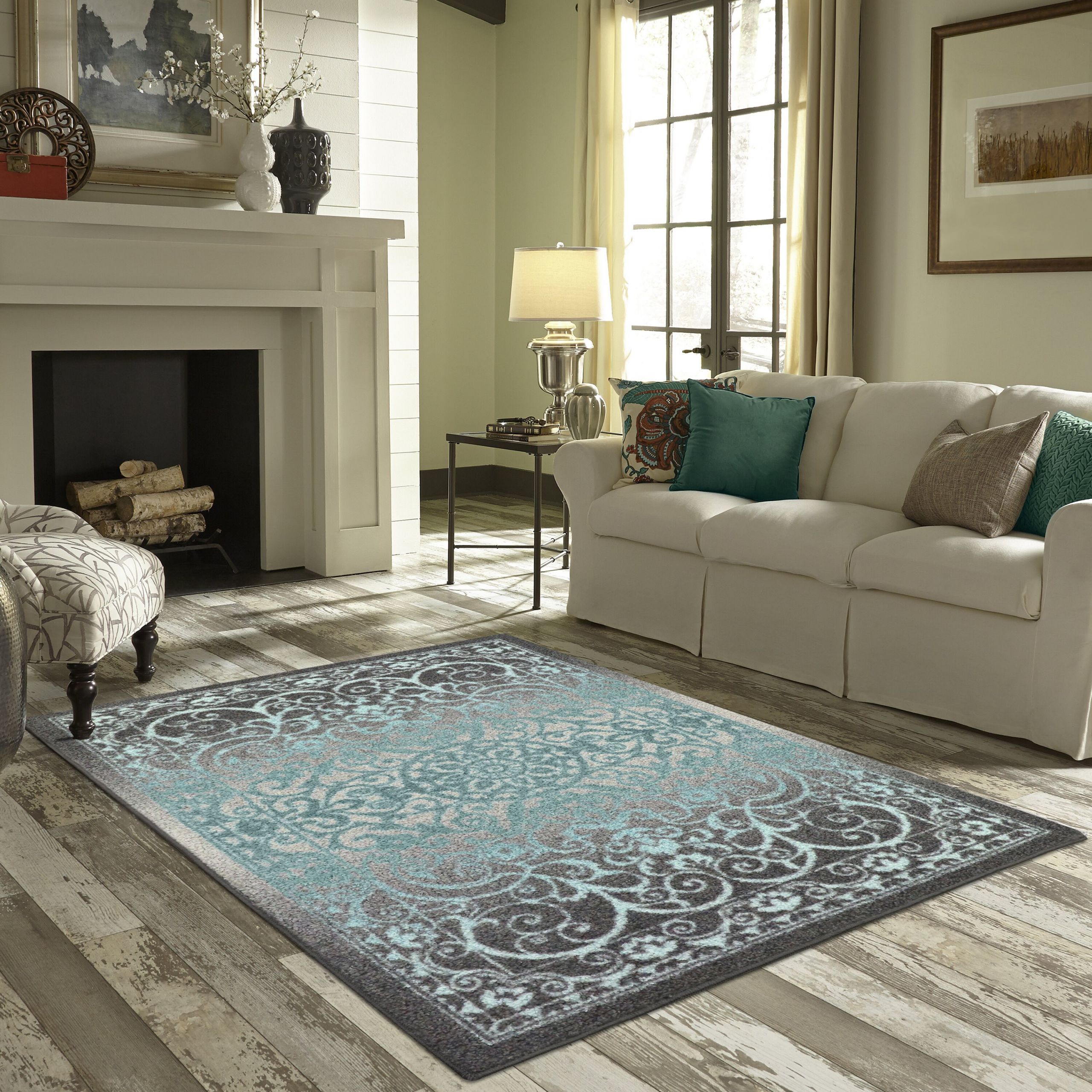 Accent Rugs For Living Room
 Blue Living Room Area Rugs