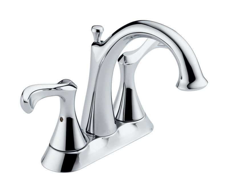 Ace Hardware Bathroom Faucets
 Delta Carlisle Two Handle Laundry Faucet 4 in Chrome