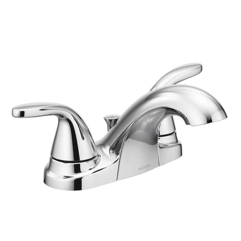 Ace Hardware Bathroom Faucets
 Moen Adler Two Handle Lavatory Faucet 4 in Chrome Ace