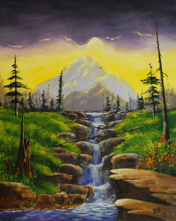 Acrylic Landscape Painting
 36 best Painting canvas Ideas landscapes images on