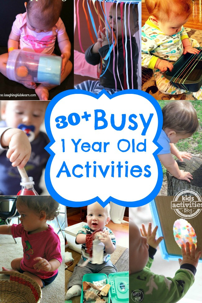 Activities For 1 Year Old Birthday Party
 Keep Baby Stimulated With 30 Busy Activities For 1 Year Olds