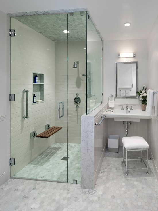 Ada Bathroom Layout With Shower
 23 Bathroom designs with handicap showers MessageNote