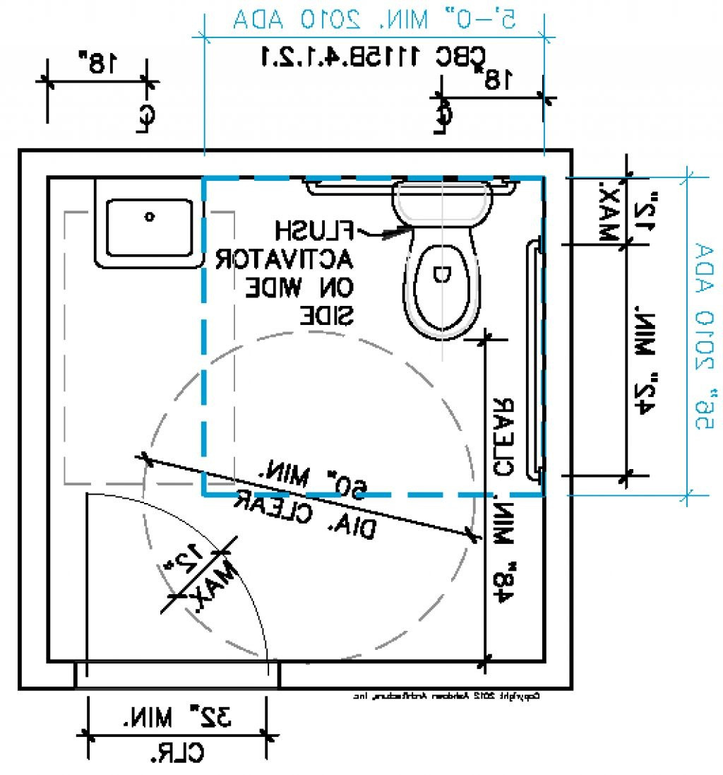 Ada Bathroom Layout With Shower
 Bathroom Handicap Bathroom Dimensions With Easy Guide To