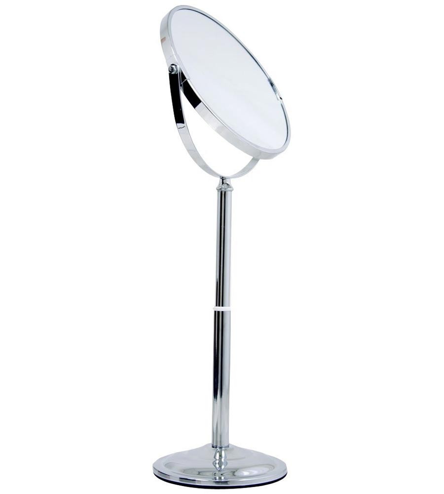 Adjustable Bathroom Mirror
 Adjustable Bath Vanity Mirror Chrome in Makeup Mirrors