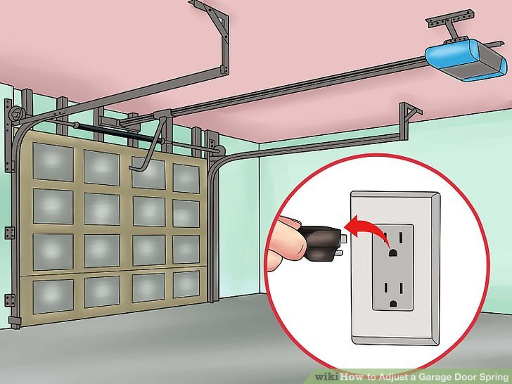 Adjusting Garage Door
 How to Adjust a Garage Door Spring with wikiHow