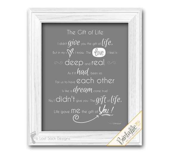 Adoption Gifts For Older Child
 Items similar to PRINTABLE Adoption Poem Wall Art The
