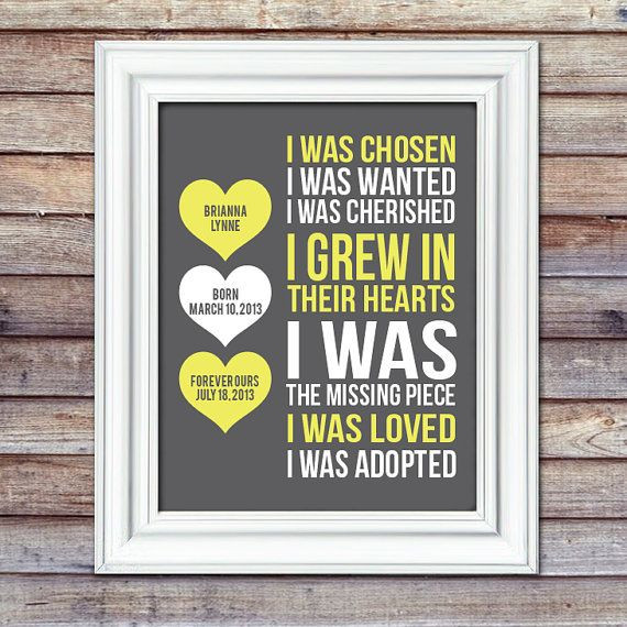 Adoption Gifts For Older Child
 55 best Adoption Gifts images on Pinterest