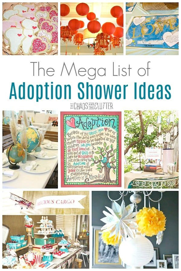 Adoption Gifts For Older Child
 The Mega List of Adoption Shower Ideas