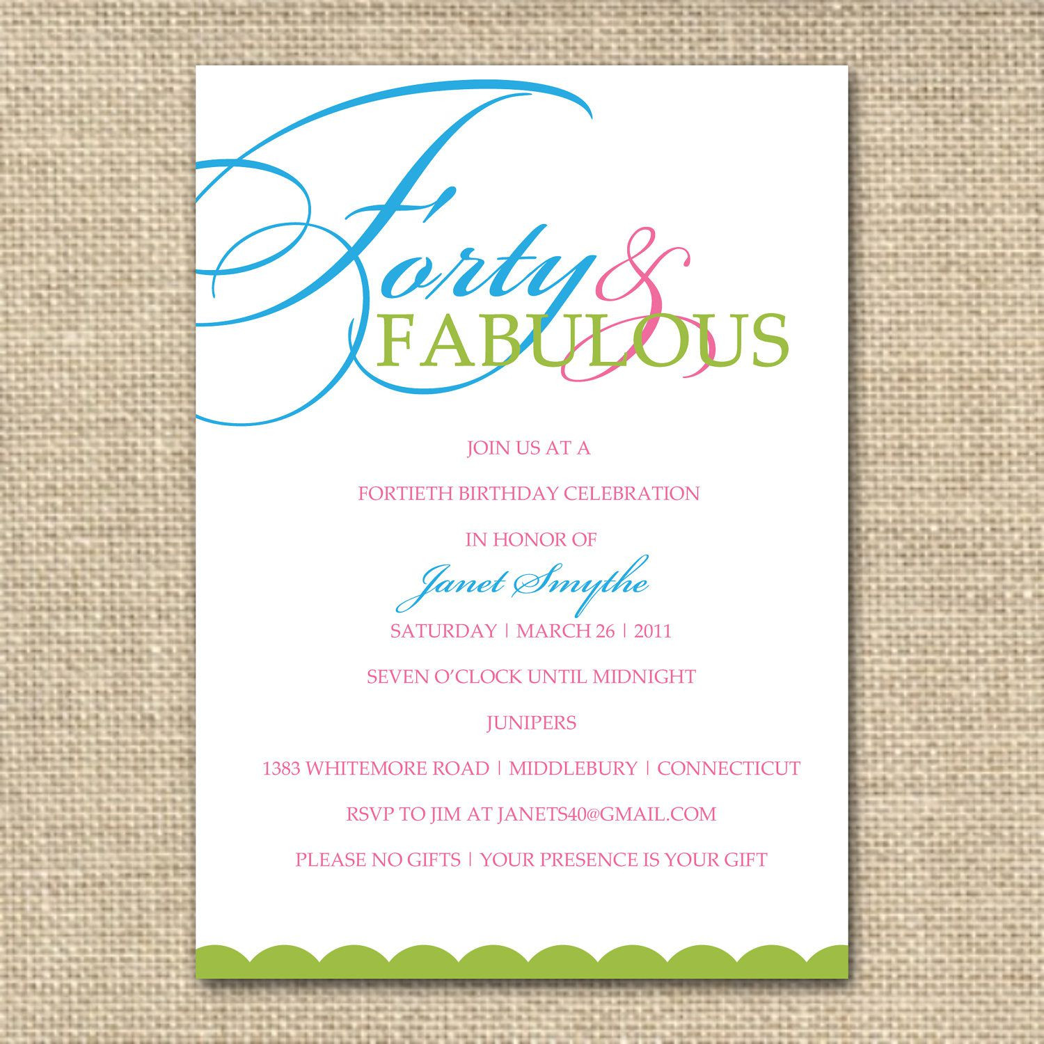 Adult Birthday Invitation Wording
 custom birthday invitation Birthday invitation maker