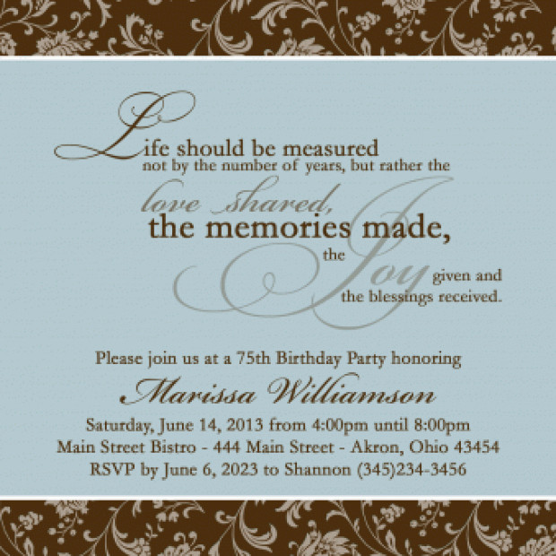 Adult Birthday Invitation Wording
 Adult Birthday Invitation Wording Fancy Adult Birthday