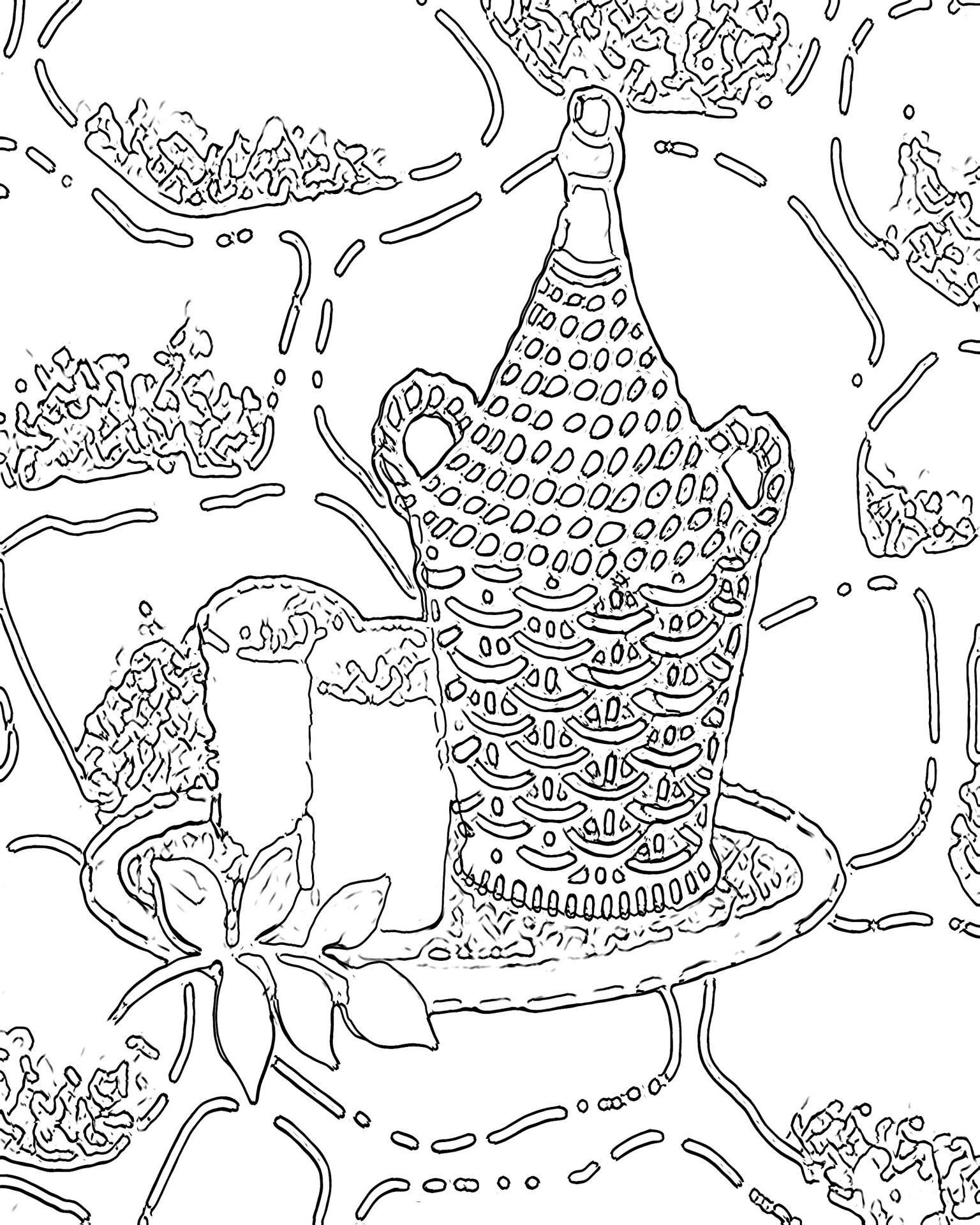 Adult Coloring Pages For Kids
 Free Printable Abstract Coloring Pages for Adults
