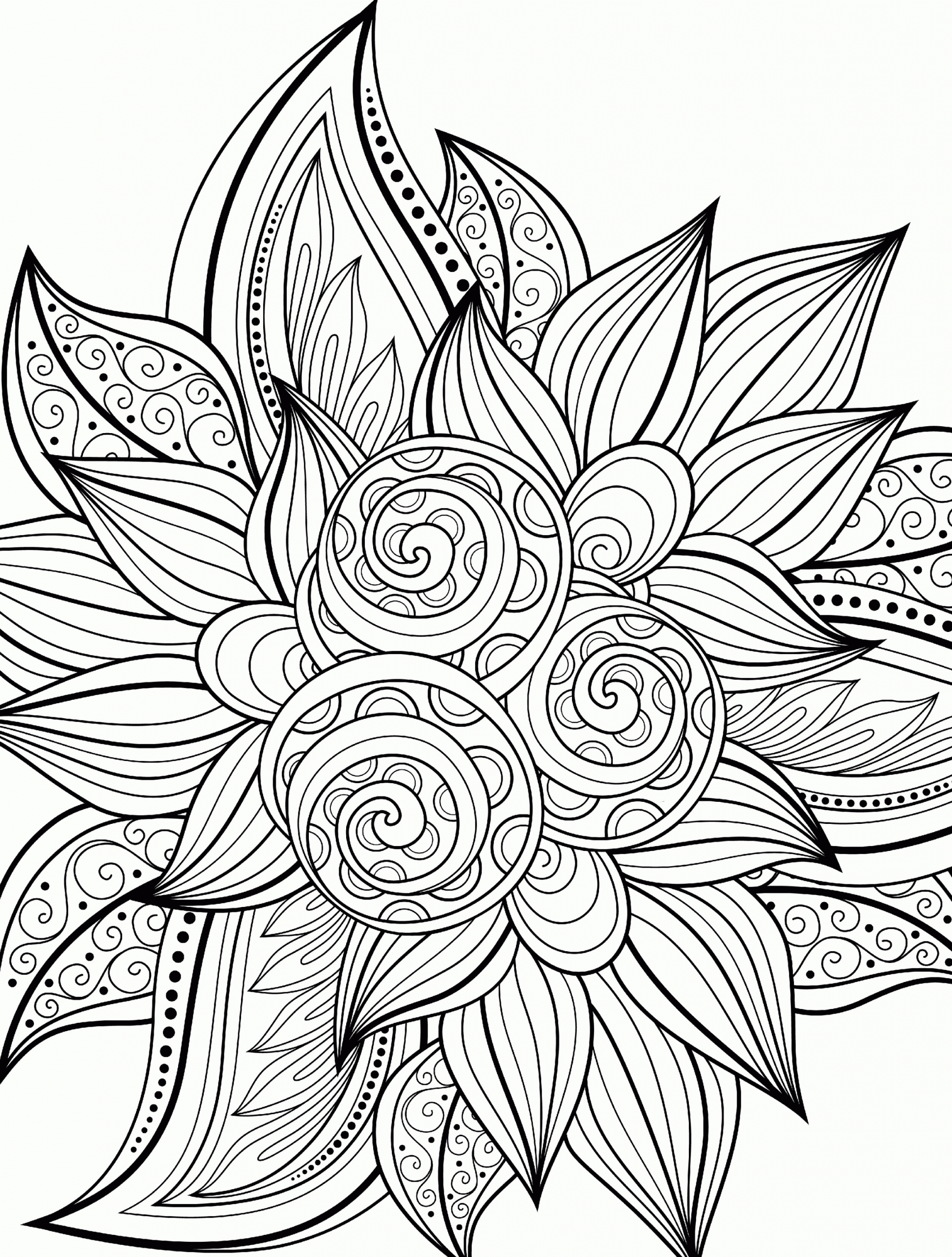 Adult Coloring Pages Printables
 Free Printable Coloring Pages Adults ly Coloring Home