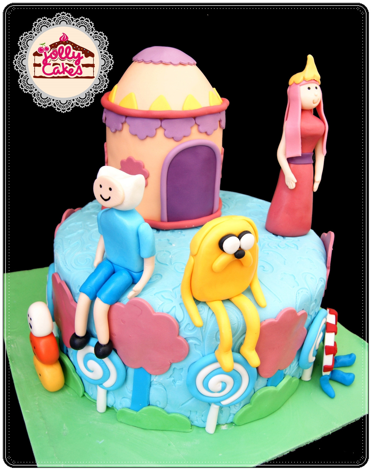 Adventure Time Birthday Cake
 Jolly Cakes Adventure Time Birthday Cake for Gwenn