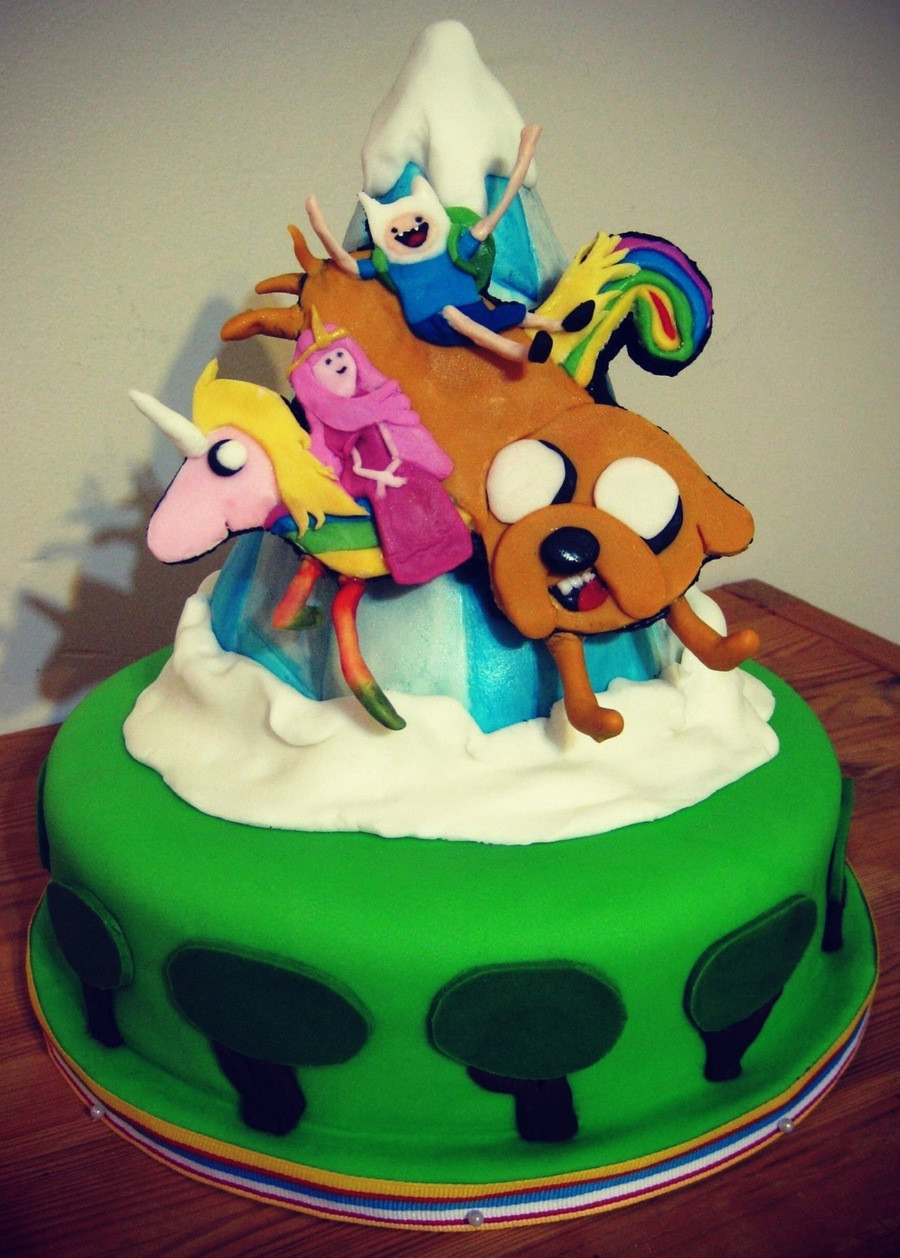 Adventure Time Birthday Cake
 Adventure Time Birthday Cake CakeCentral