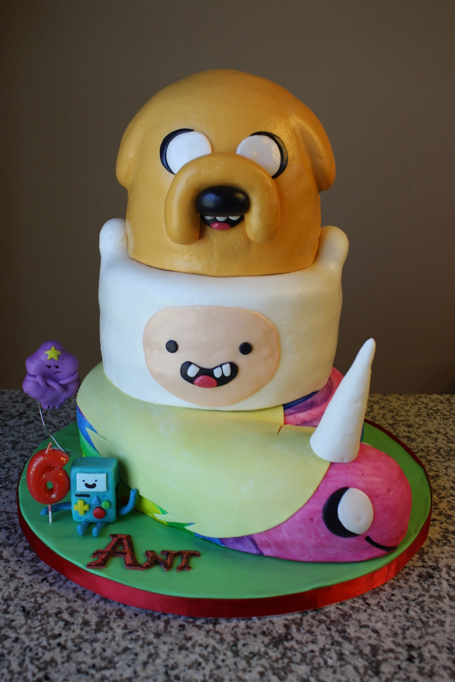 Adventure Time Birthday Cake
 Adventure Time Birthday Cake CakeCentral