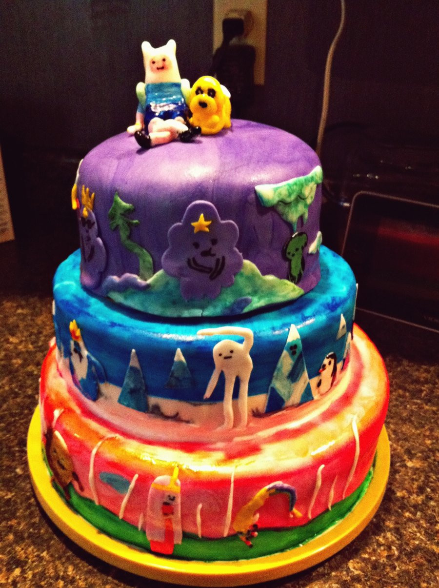 Adventure Time Birthday Cake
 Adventure Time Cakes – Decoration Ideas