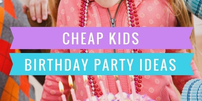 Affordable Kids Birthday Party
 Cheap Kids Birthday Party Ideas Sami Cone