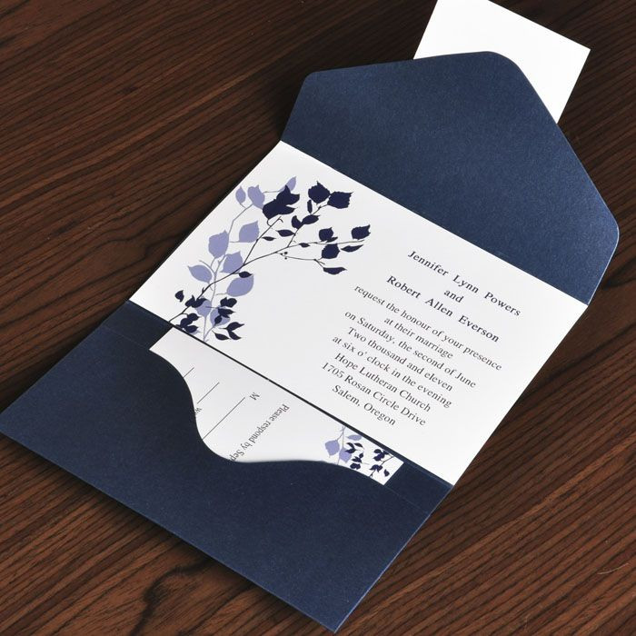 Affordable Pocket Wedding Invitations
 Cheap Pocket Fold Invitations Wedding Invitation Collection