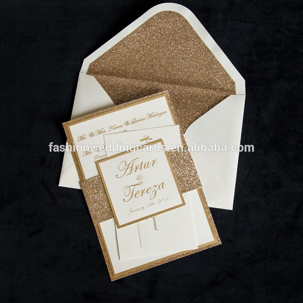 Affordable Pocket Wedding Invitations
 Affordable Custom Pocket Fold Ireland Wedding Invitations