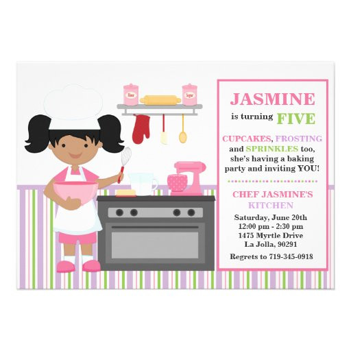 African American Birthday Invitations
 Personalized African American Invitations