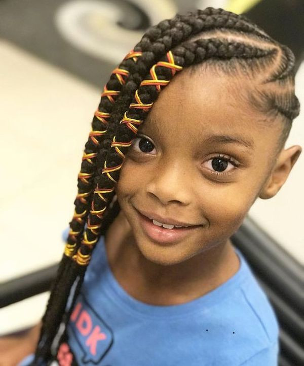 African American Little Girl Hairstyles
 Braids for Kids Black Girls Braided Hairstyle Ideas in