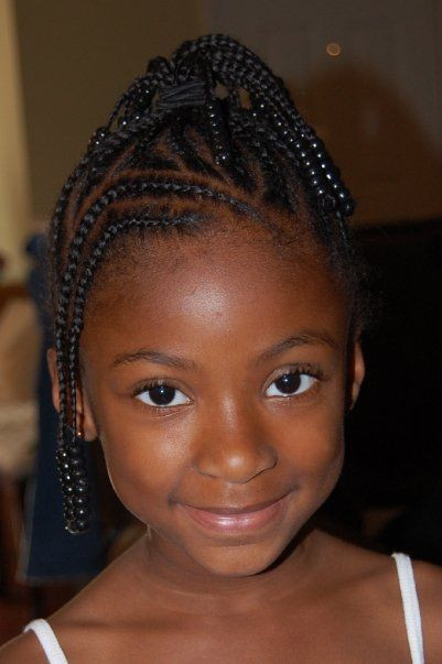 African American Little Girl Hairstyles
 10 Best images about Kids Braids hairsytles on Pinterest