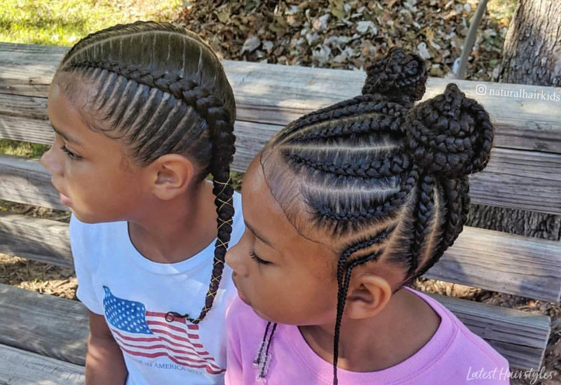 African Hairstyles For Kids
 20 Cute Hairstyles for Black Kids Trending in 2020