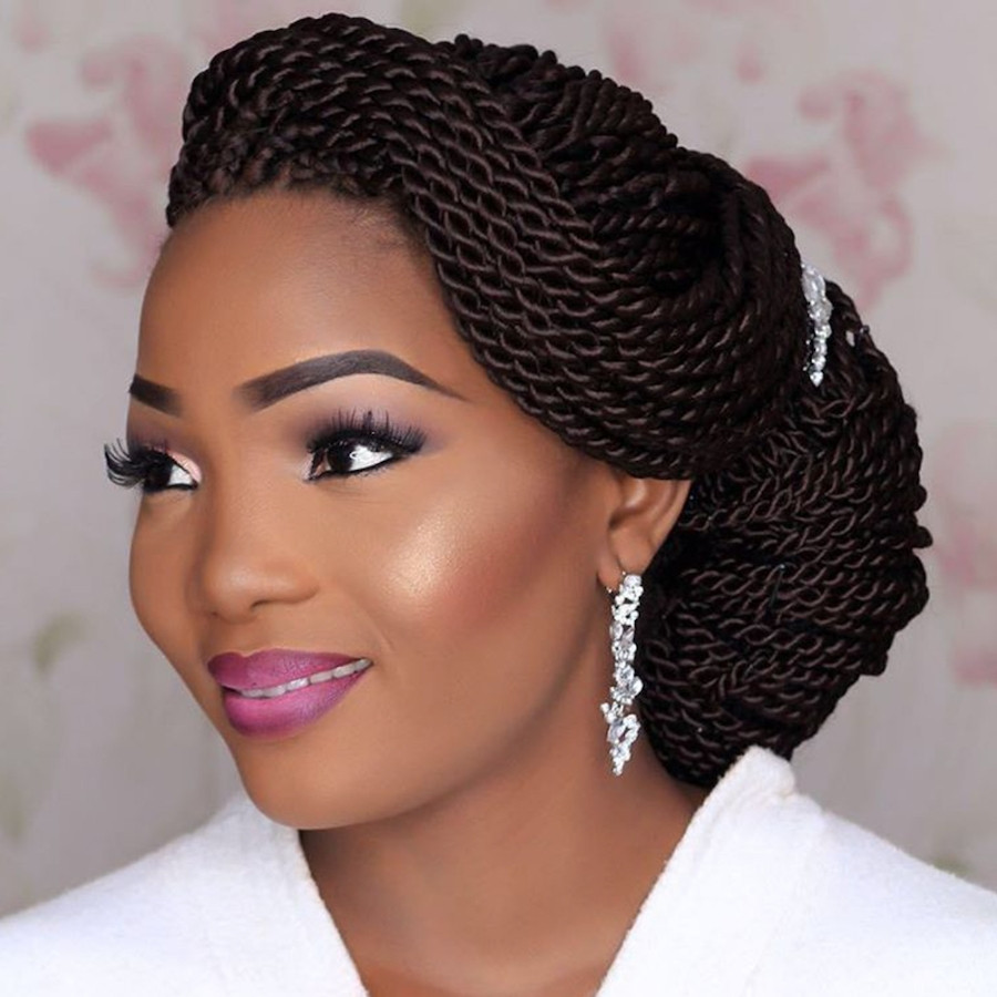 African Wedding Hairstyles
 15 Best Collection of African Wedding Braids Hairstyles