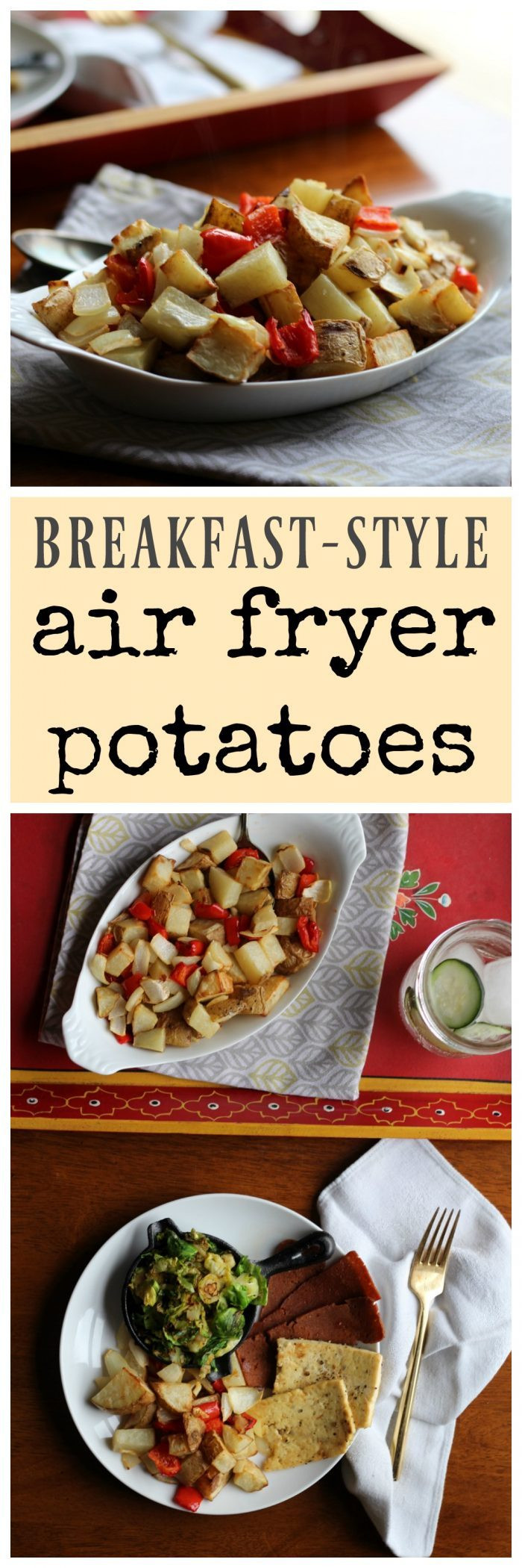 Air Fryer Breakfast Recipes
 Breakfast style air fryer potatoes Cadry s Kitchen