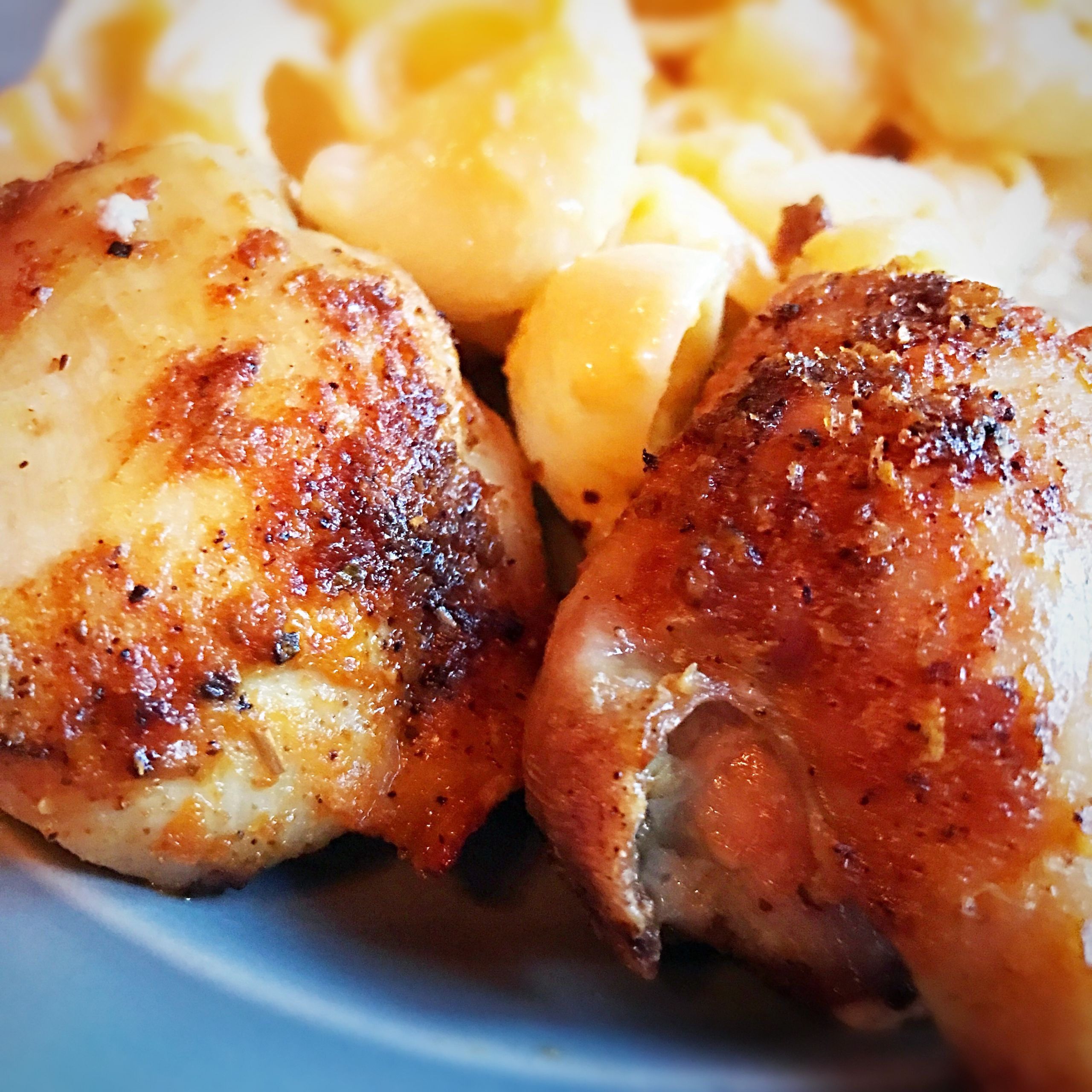 Air Fryer Fried Chicken Thighs
 Air Fryer “That Man’s Chicken” Thighs 4 – 5 Smart Points