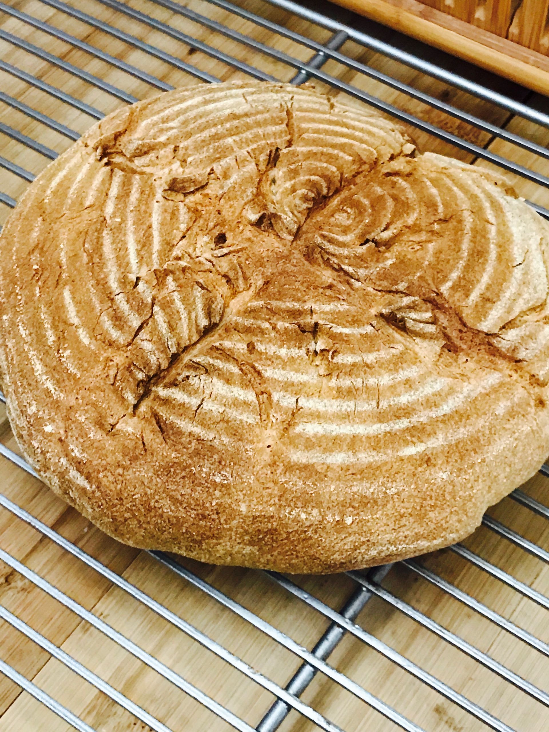 Air Fryer Sourdough Bread
 Air Fryer Sourdough Boule a mini loaf perfect for two