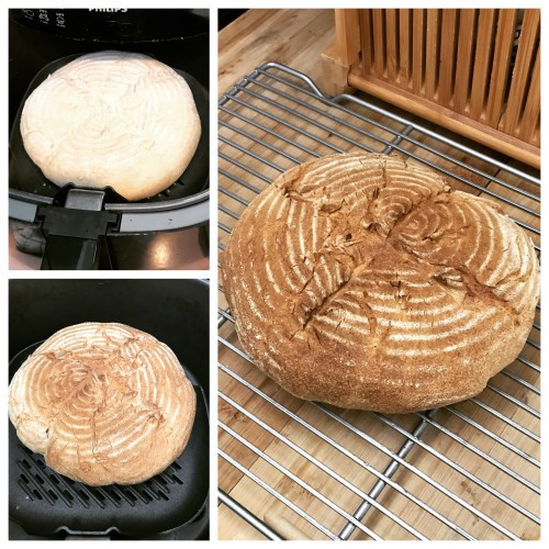 Air Fryer Sourdough Bread
 Air Fryer Sourdough Boule a mini loaf perfect for two