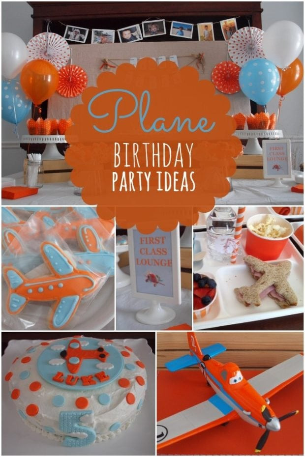 Airplane Birthday Party Ideas
 Boy s Plane Themed Birthday Party Ideas Spaceships and