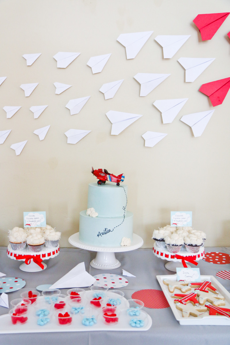 Airplane Birthday Party Ideas
 Austin s 4th Airplane Birthday Party