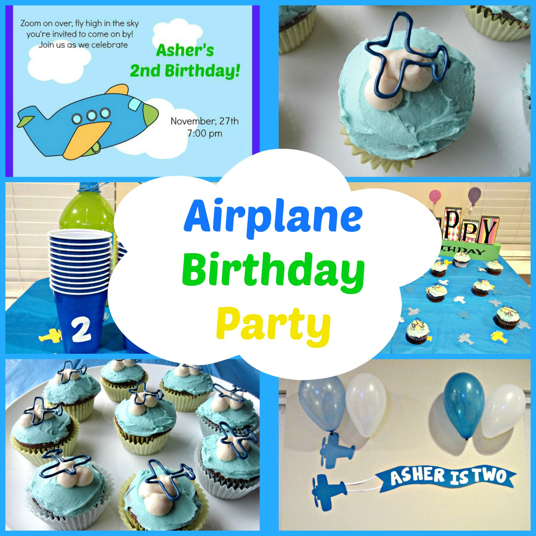 Airplane Birthday Party Ideas
 Airplane Birthday Party Love to be in the Kitchen