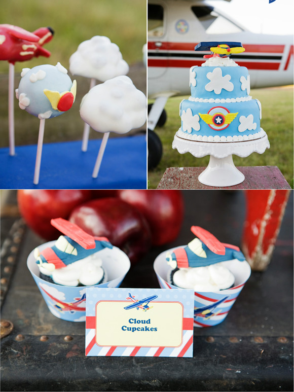 Airplane Birthday Party Ideas
 Little Pilot