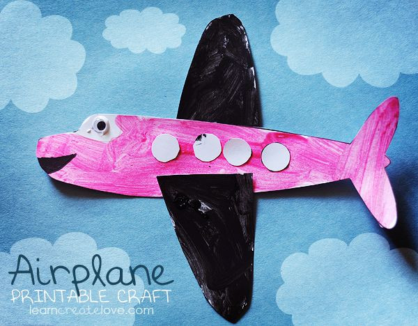 Airplane Crafts For Kids
 Crafts Actvities and Worksheets for Preschool Toddler and