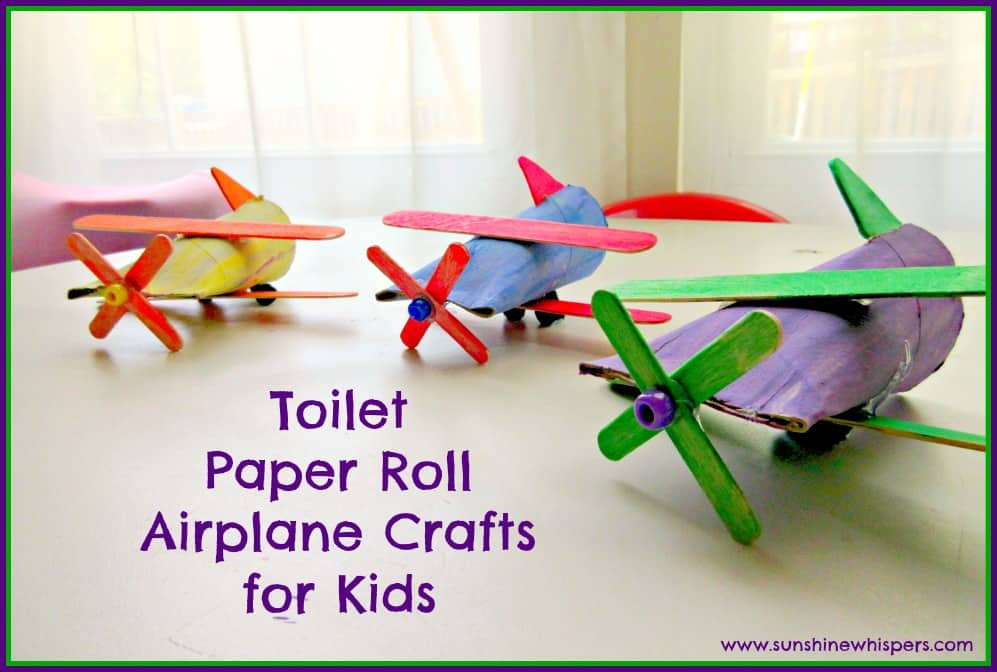 Airplane Crafts For Kids
 Airplane Themed Kids Crafts