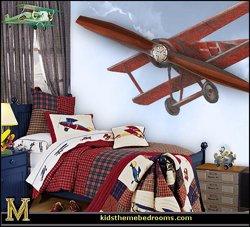 Airplane Kids Room
 Decorating theme bedrooms Maries Manor planes