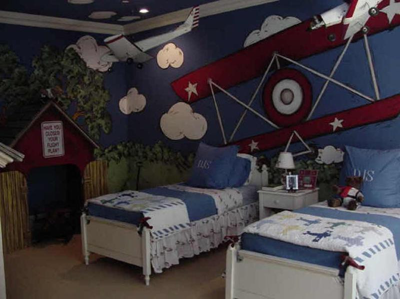 Airplane Kids Room
 15 Cool Airplane Themed Bedroom Ideas for Boys Rilane