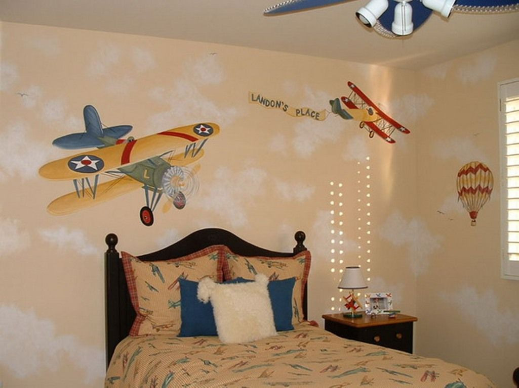 Airplane Pictures For Kids Room
 Kid Bedroom Fancy Image Baby Airplane Boy Bedroom