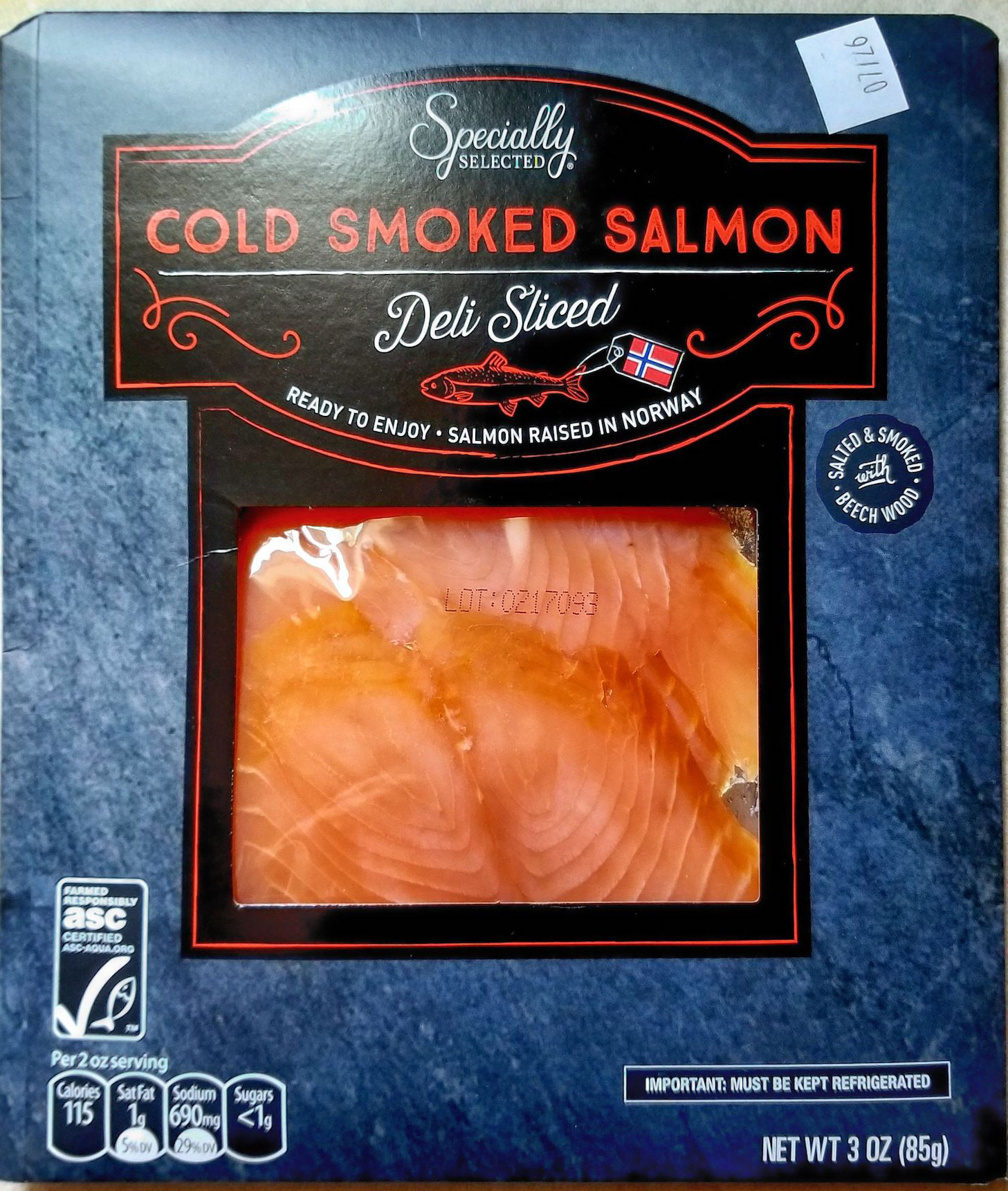 Aldi Smoked Salmon
 Cold Smoked Salmon from Aldi – Sandwich Tribunal