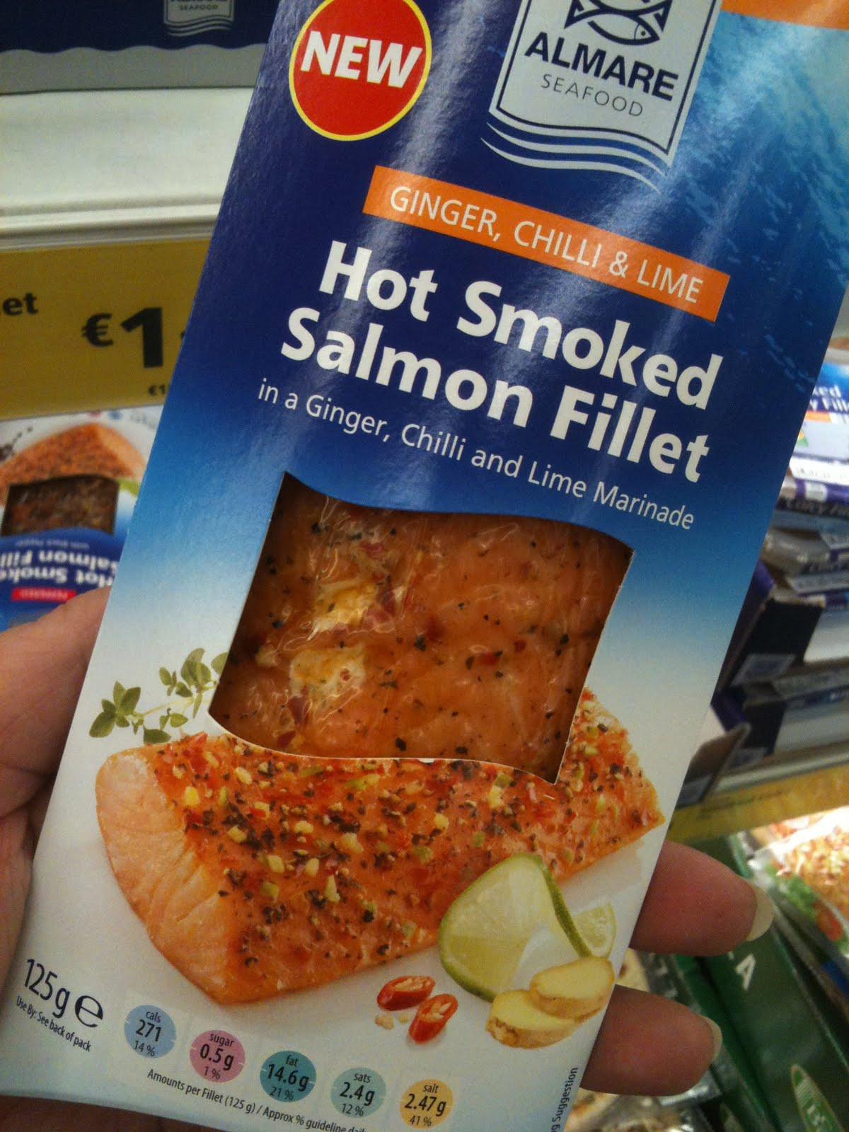 Aldi Smoked Salmon
 The Skinny Doll PPPOTD Something fishy